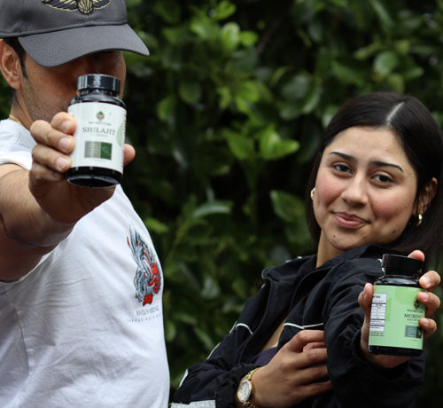 shilajt and moringa leaf extract gummies